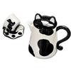 Cream Style Cat Drinkware Set