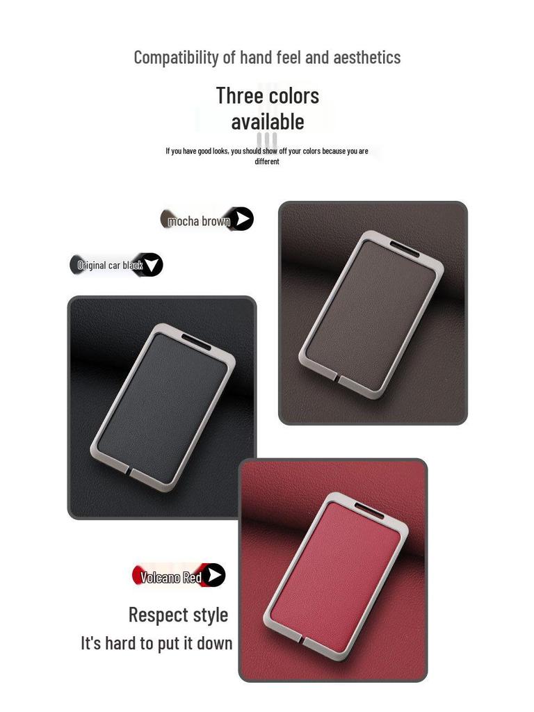 2024 Fangchengbao Leopard 5 Key Case: NFC Induction Card Holder & Protective Shell for Men
