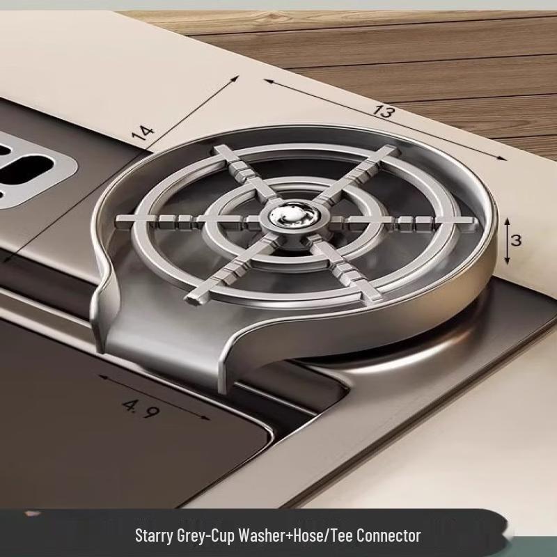 TLXT Automatic Kitchen Sink Cup Rinser