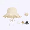 Sun Protection Fisherman Hat For Women With Large Brim And Breathable Polyester For Summer Outdoor Activities