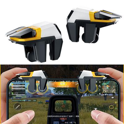 1 Pair Mobile Game Controller 4/6-Finger Linked Shooting Game Mechanical Trigger Physical Auxiliary Gaming Gear