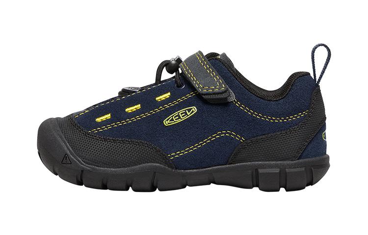Keen JASPER 2 Slip Resistant Abrasion Resistant Support Low top Kids Outdoor Shoes Navy Blue 1026623 30