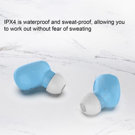 E6S True Wireless Stereo Earphone Ergonomic Design HIFI Sound Quality Stable Connection Wireless Bluetooth-compatible Ear Bub for Sport