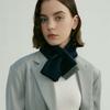 Warm Knitting Short Scarf for Office Suit Decorative Neck Gaiter Neck Shawl Women Neckwear Outdoor Indoor Crossed Scarf