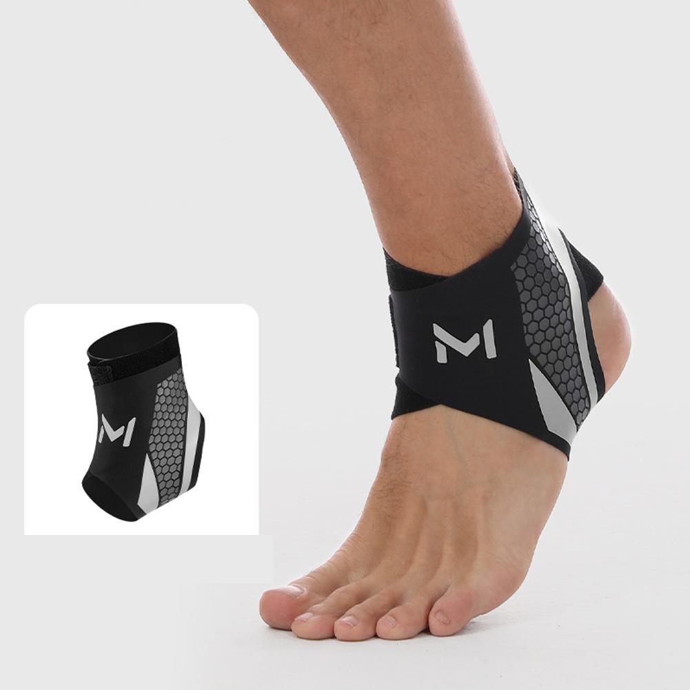 Professional Sports Bidirectional Compression Ankle Guard Y-Type High Elastic Soft Nail Anti-Sprain Ankle Brace For Basketball