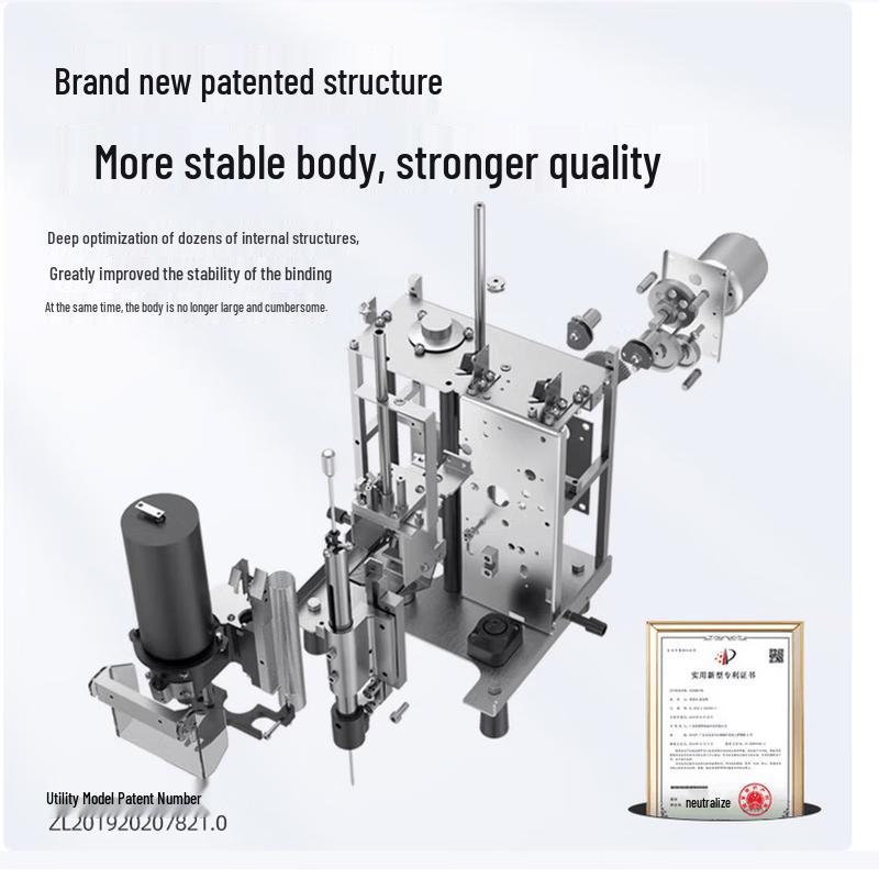 GEPAD 6811 Automatic Electric Binding Machine CN Plug (adapter Included)