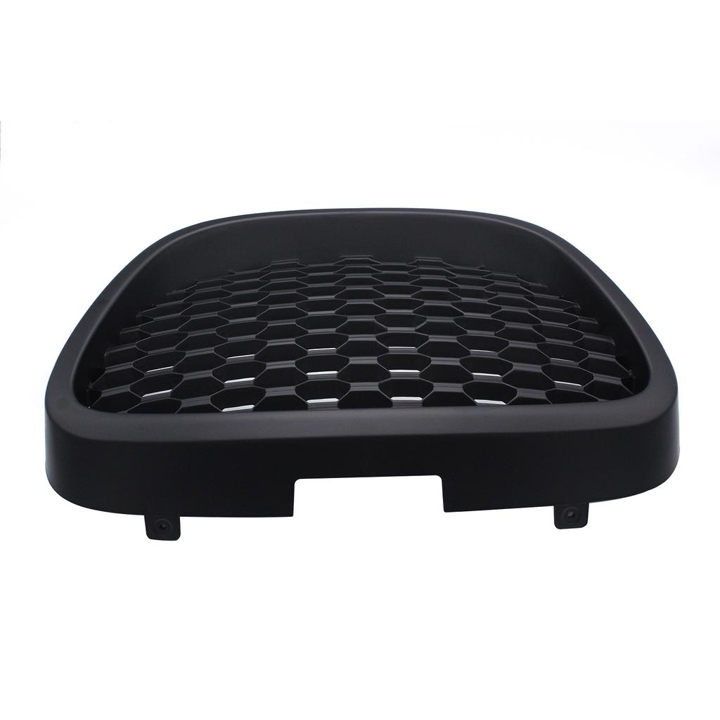 Matte Black Car Front Grill Replacement for MK2 1P1 2006-2009 with ABS material, cellular ventilation