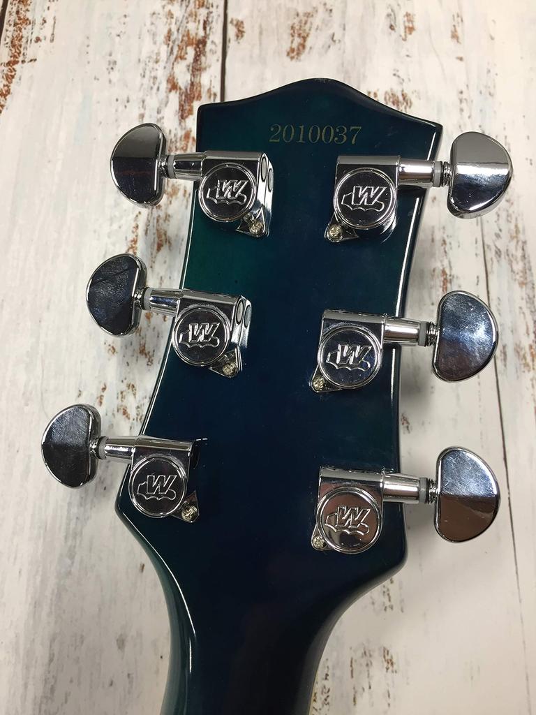 Klucze Wilkinson Guitar Black E-Z-LOK 3+3 Elektryczne/Akustyczne,