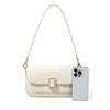 French Underarm Bag Genuine Leather Women's Bag Niche High-end Style Bag Single-shoulder Crossbody Small Square Bag
