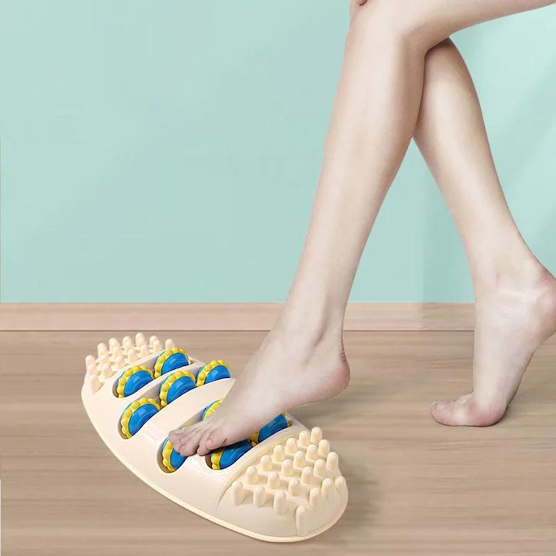 Home Foot Massage Roller Relieves Fatigue Foot Pain and Plantar Fasciitis Plantar Muscle Relaxation Tool Releases Lymph Adults