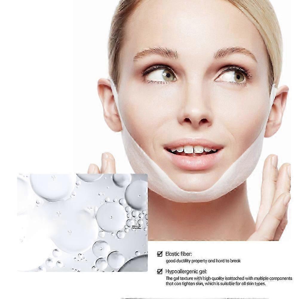 Hydrogel V-Lift Face Mask for Firming, Anti-Wrinkle, and Slimming Effects, Available in Packs