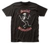 T-shirt ajusté en jersey doux avec logo Skelly de Social Distortion Noir Tailles S-3XL