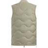 Under Armour Logo Solid Color Stand Collar Casual Lightweight Sleeveless Down Vest Unisex Vest Urban-Khaki 1389319-299