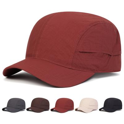 Unisex Solid Color Baseball Caps Quick Drying Hat Spring Autumn Outdoor Adjustable Casual Hats Dad Hat Sunscreen Hat
