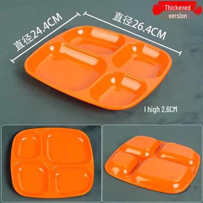 RuHan A5 Divided Melamine Meal Tray