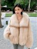 Korean Style Women's Winter Fur Coat with Plus Velvet - Fashionable and Fluffy