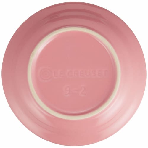Le Creuset LC 15cm Round Plate, Rose Quartz, Heat and Cold Resistant, Microwave and Oven Safe, Oven Dish, Bakeware [Official Japanese Product]