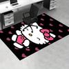 1pc Sanrio Hello Kitty Mermaid Printed Office Carpet Rectangle Rug Under The Table,Perfect Room Decor for Living Room, Bedroom, Kitchen, Non-slip Floo