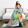 Heidi Ragazza delle Alpi Anime Coperte Morbida Calda Flanella Plaid Peluche per Letto Soggiorno Picnic Viaggio Casa Divano