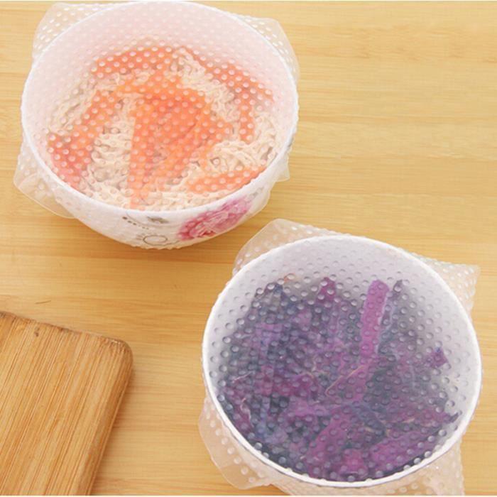 Plastic Wrap Food Vacuum Wrap Lid for Bowl Extended Kitchen