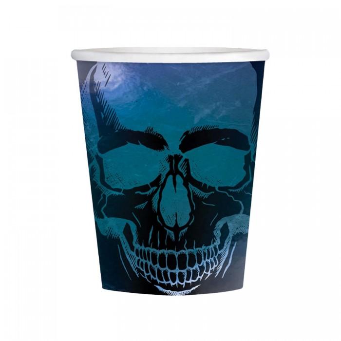 Amscan Boneshine Fever Paper Halloween Party Cup (Pack of 8)