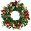 Christmas Wreath Door Hanging Decor Home Mall Window Party Festive Simulation Ornament