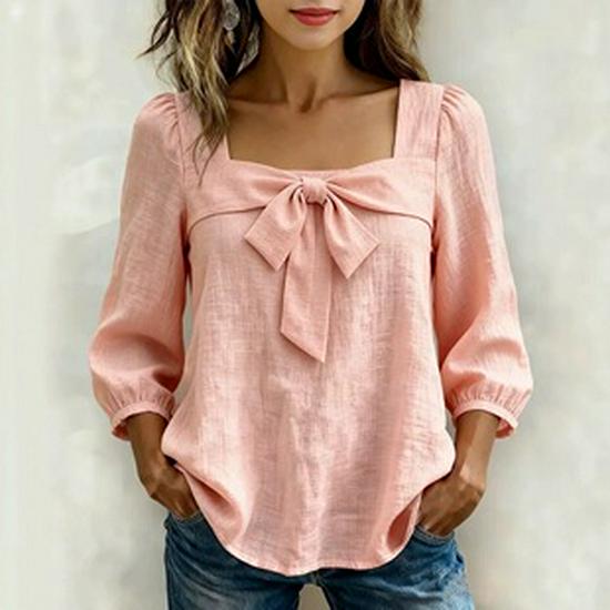 2026 Summer Women's Solid Color Loose Casual Fashion Shorts - European & American Style