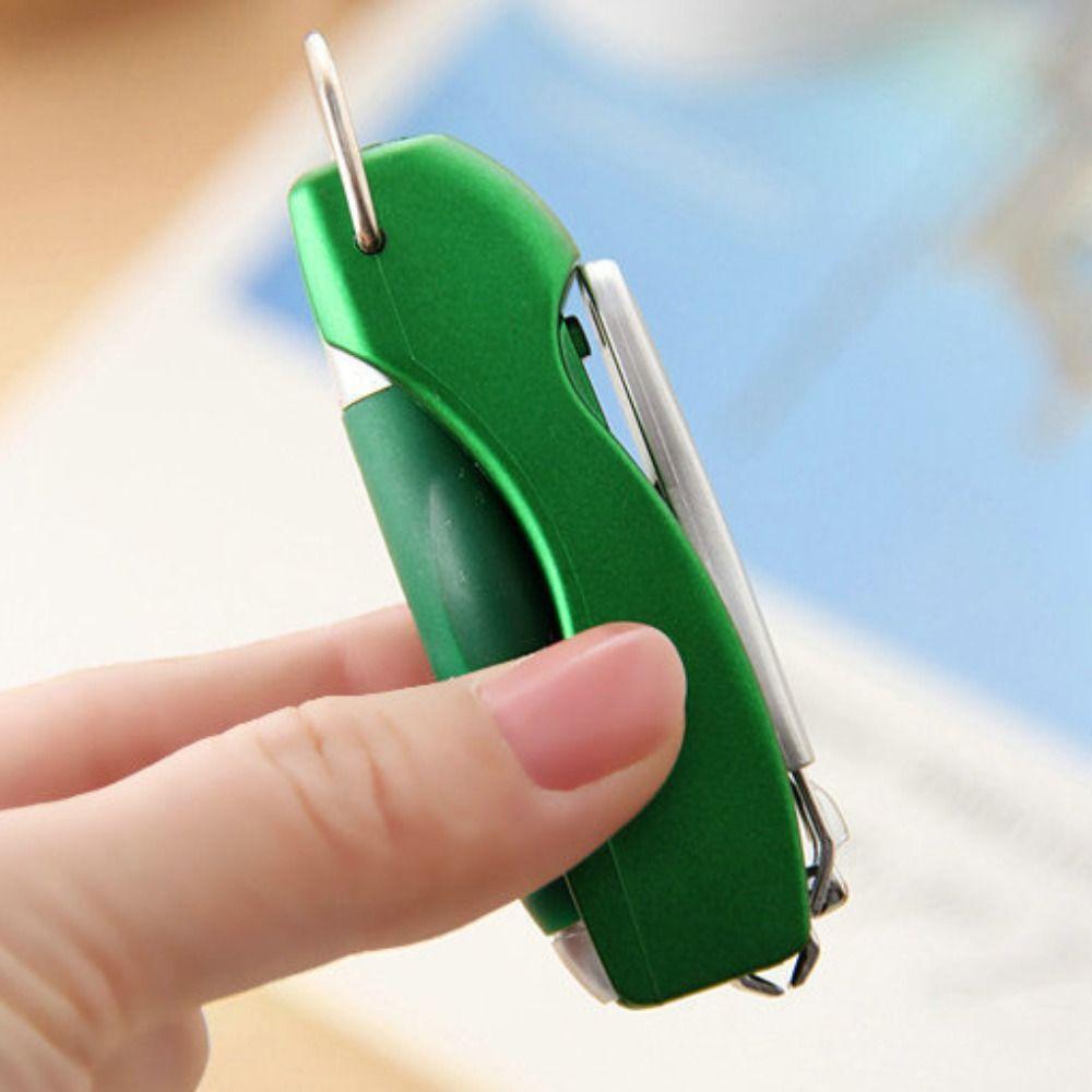 ABS Nail Clipper Ballpoint Pen Folding Refill Ball Pen Funny Integrated Ballpoint Pen  Kids Toy