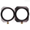 Camera Vintage Style Square Lens Hood Shade Metal Interface Mask Silver Black Light Shield Cover 37 39 40.5 43 46 49 52 55 58mm