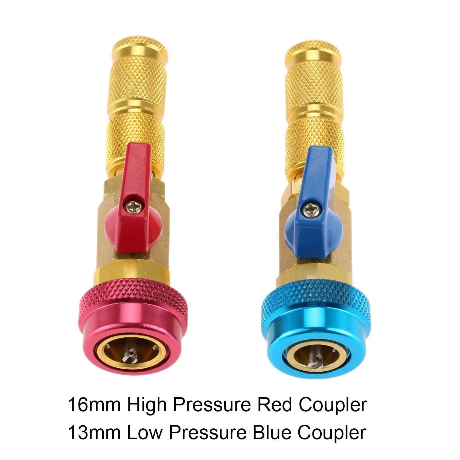 

Инструмент для снятия и установки сердечника клапана R134a, для автомобильного кондиционирования R12, быстросъемник и установщик сердечника клапана, инструмент для ремонта высокого и низкого давления