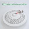 Rotatable 3in1 Ceiling Fan with Remote Control Lighting Lamp E27 Converter Base Lighting Base Bedroom Living Room Miflame