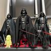 Latest Inventory 30Cm War Anime Figure Darth Vader Glowing Voice Acting Figure Desktop Decoration Halloween Surprise Gift