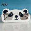 Brillen-Aufbewahrungsbox 3D-gedruckter Panda-Halter, Niedlicher Cartoon-Brillenständer für Schreibtisch-Form-Organizer Nachttisch, Rutschfester Kratzfester Sonnenbrillen-Organizer,