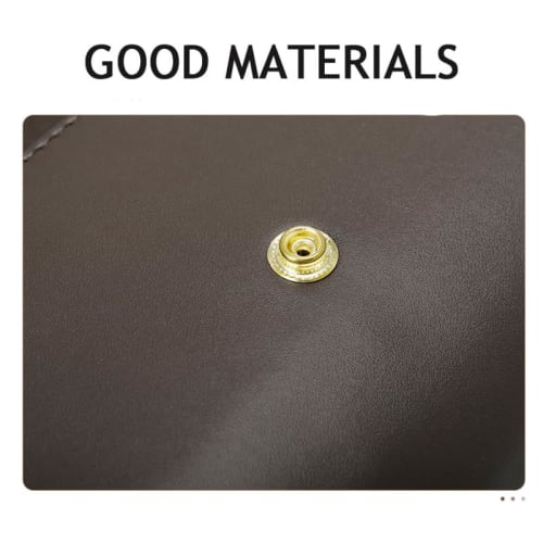 Sac pour flûte NOLITOY, Sac à main/sac à bandoulière 2-en-1, Élégant, durable et portable, 44 x 10,2 x 6,8 cm, Couleur café