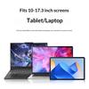 0022 Portable Aluminum Laptop Stand Desktop Riser Cooling Pad Foldable Storage Ergonomic Design for Home/Office