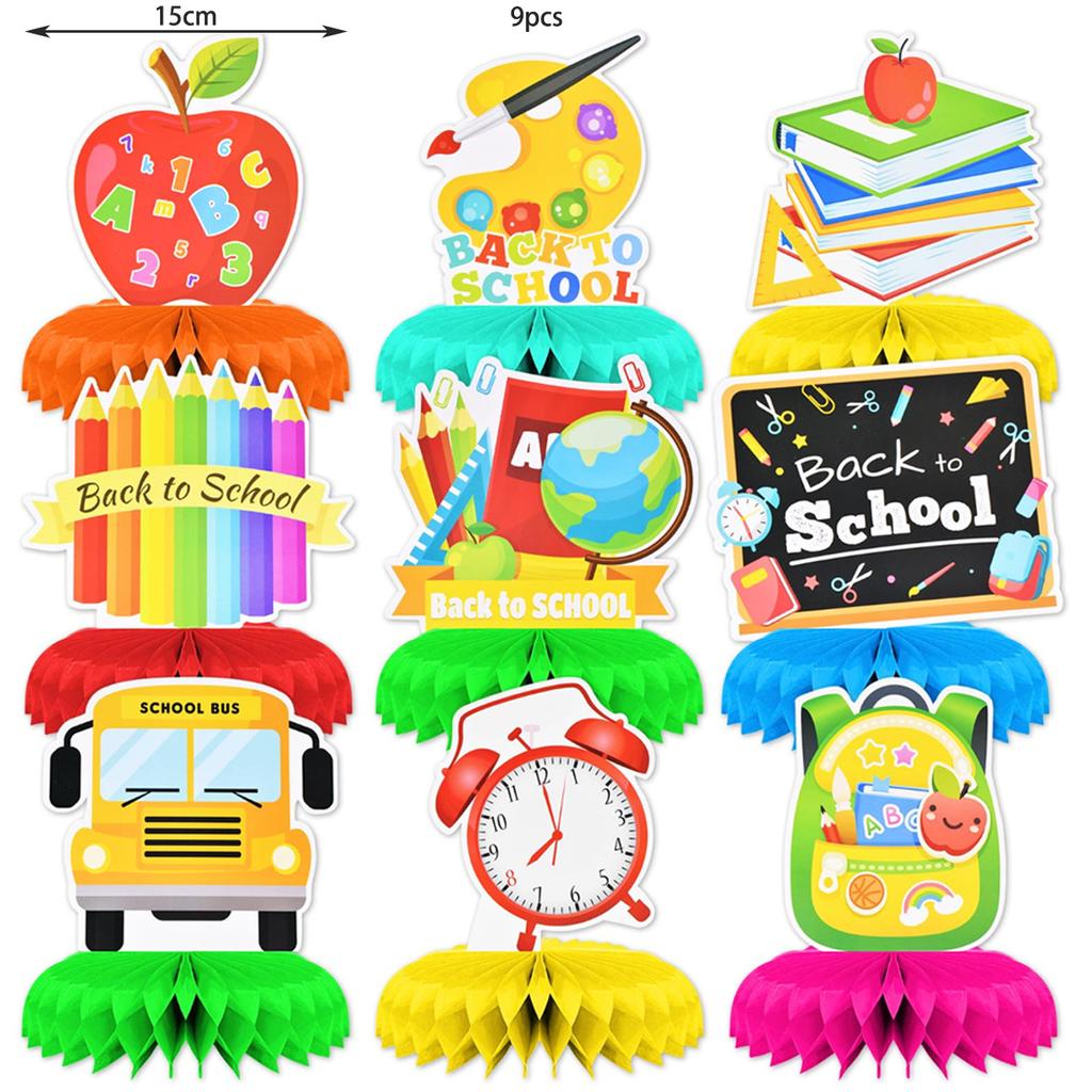 School Season Party Decoration Homecoming Theme Ball Primary School Kindergarten Classroom Arrangement Graduation Honeycomb Ornament