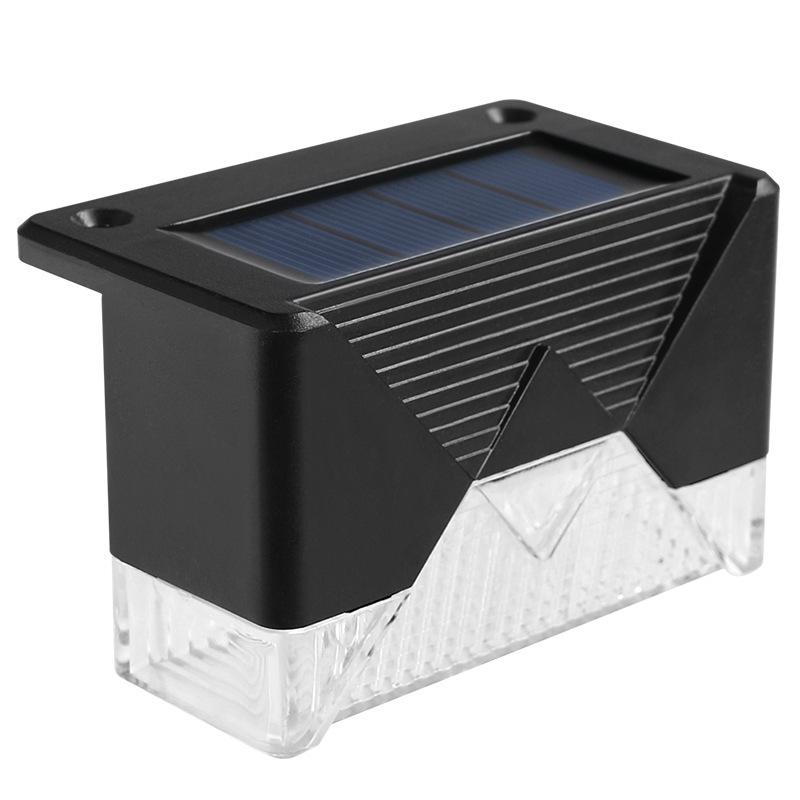 Rainproof Solar Step Lights for Outdoor Garden, Balcony & Fence