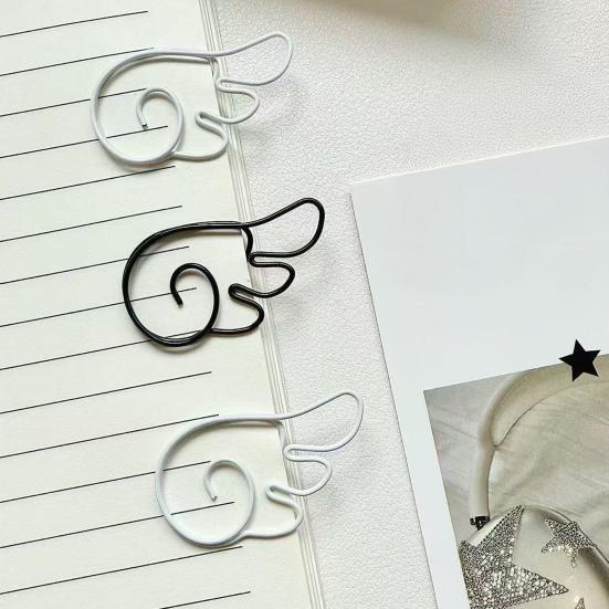 Office Document Organizers Angel Wings Decorative Paper Clips, Durable Metal Stationery Cute Planner Accessories Portable Bookmarks for And