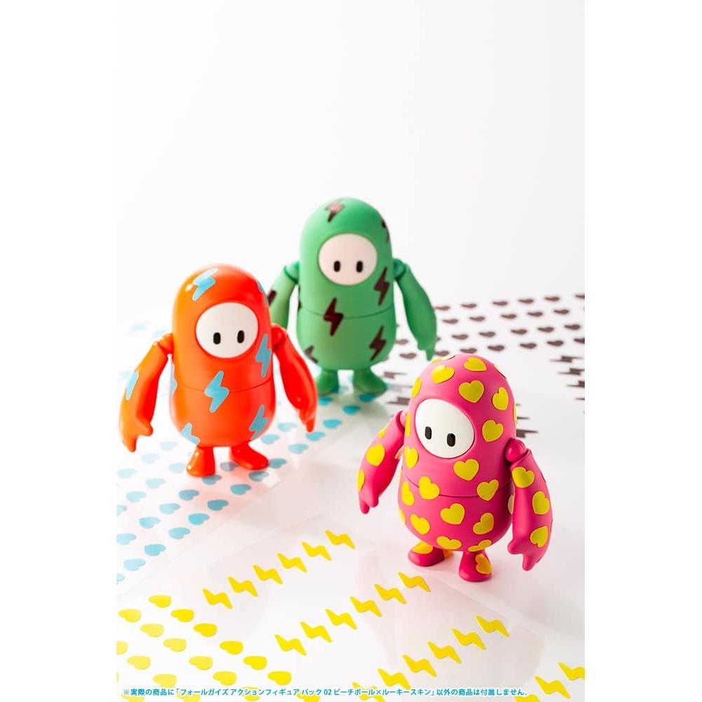 Zestaw figurek akcji FALL GUYS 02 [Beach Ball x Rookie Costume] 120 skala PVC malowana ruchoma figurka PP993
