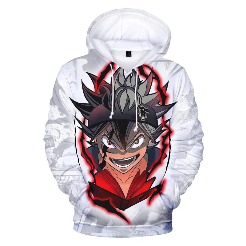 Hot Black Clover 3D Print Hoodie Bărbați/Femei Unisex Harajuku Hanorace cool Băieți/fete Anime Asta Pulover de mărime mare
