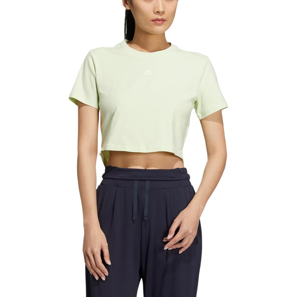 adidas Regular T Shirt Women's Lime Green HR2589
