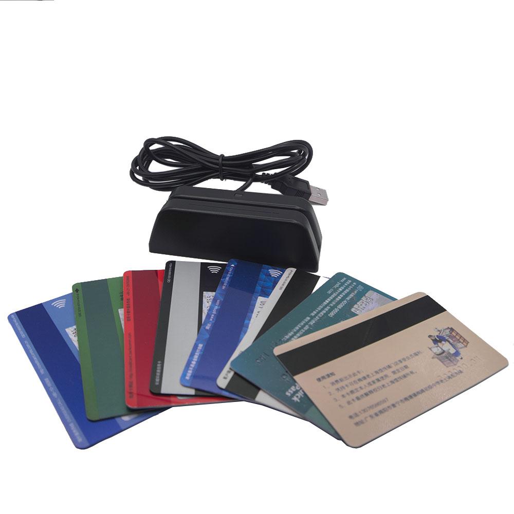 High Quality 3 Tracks Magnetic Stripe Card Reader чёрный
