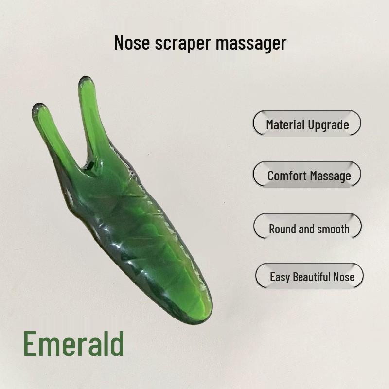 

Скребок для носа и ушей из смолы: Инструмент для красоты лица и акупунктурного гуаша