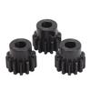 3 Stück RC Auto Zahnradsatz M1.5 8mm Innenbohrung Stahl Auto Motorritzel für 15 18 110 Modellauto 13T