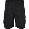 Short Cargo - Urban Classics - Noir - XXL - 98% Coton - Poches Cargo Avec Velcro