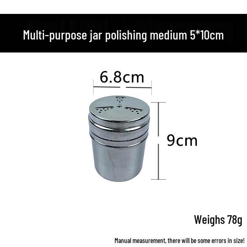 Víceúčelová sada koření: Chili prášek, kmín a pepř v sypacích a párátkových lahvičkách