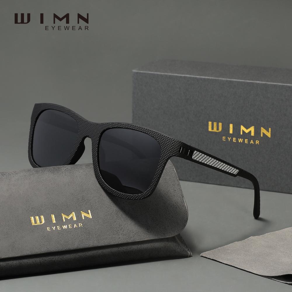 WIMN Trendy Sunglasses For Men Polarized UV400 TR90 Women Sun Glasses Daily Eye Glasses Driving Eyewear