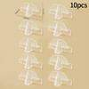 1-10pcs Glasses Holder Transparent Acrylic Sunglass Storage Rack Wall Mounted Glasses Holder Home Display Organizer