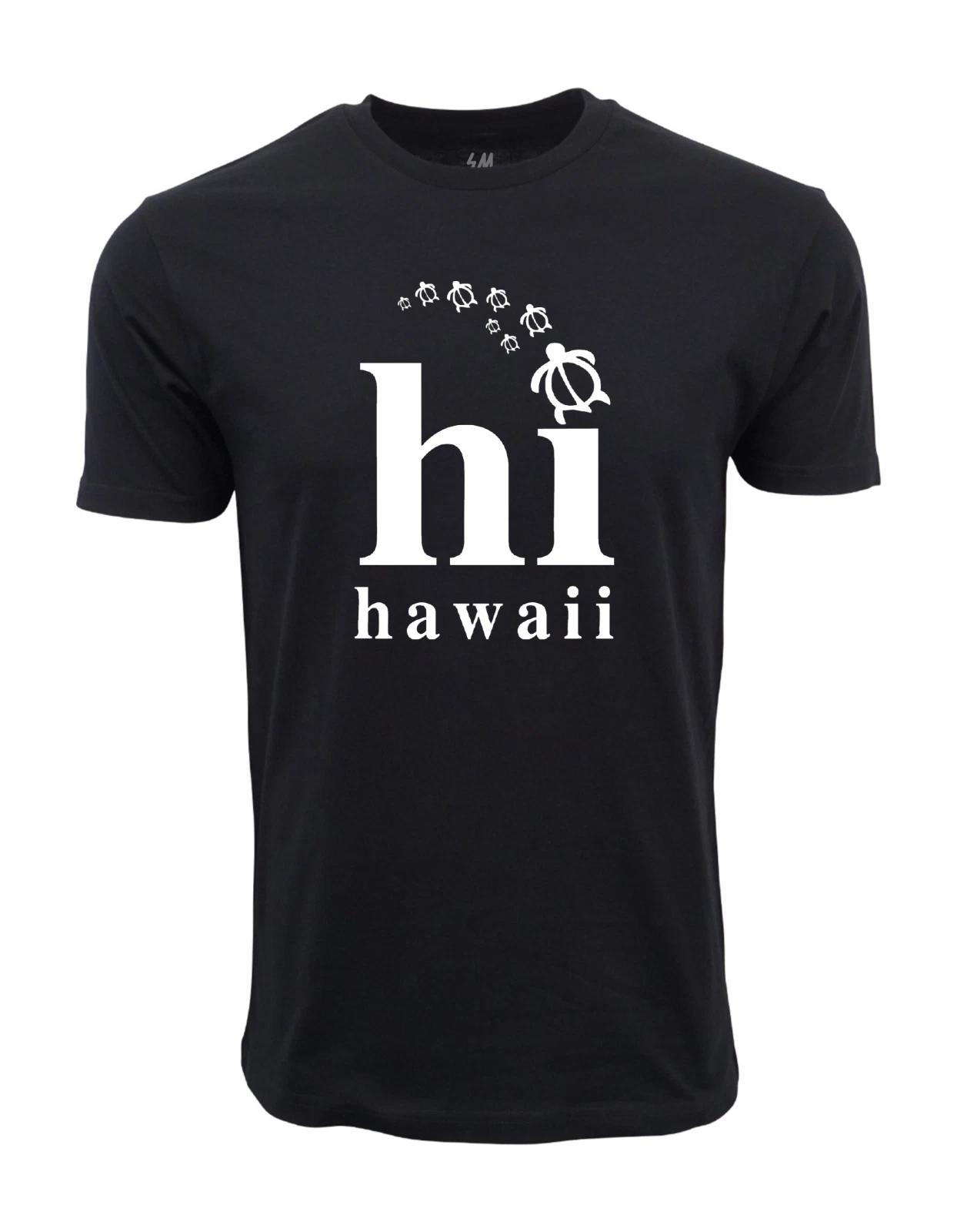 Unisex Adult Casual Graphic Hawaii Turtle Graphic T shirt T-Shirt XL
