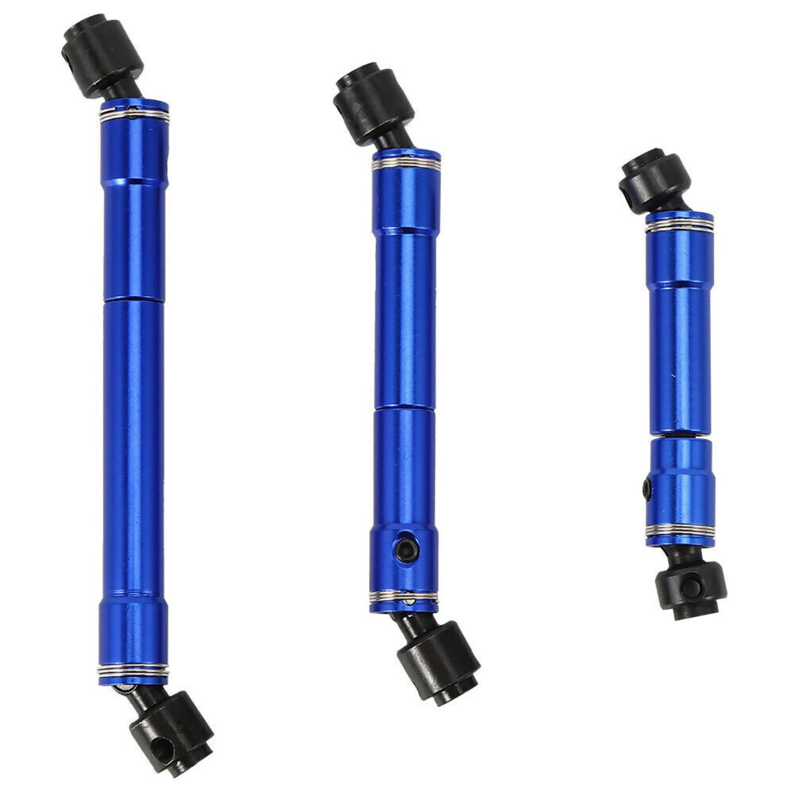 

Front Middle Rear Racing Hardened Steel Drive Shaft Set Upgrades Parts Accessories for TRAXXAS TRX6 G63 6X6 88096‑4 1/10 United States